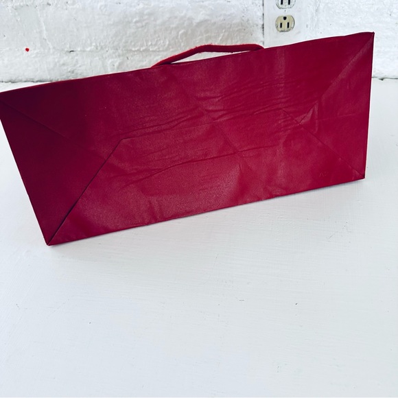 SALVATORE FERRAGAMO Authentic Gift Shopping Bag Red - Picture 5 of 7